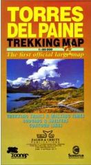 Torres del Paine Trekking Map