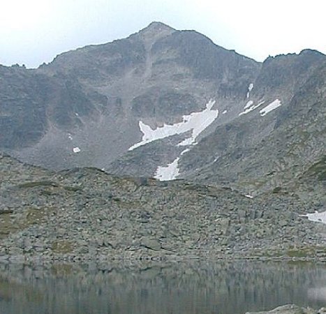 Mt. Moussalla ( Musala ) in Bulgaria