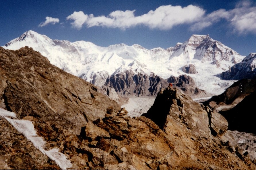 Cho Oyu and Gyachung Kang from Gokyo Ri