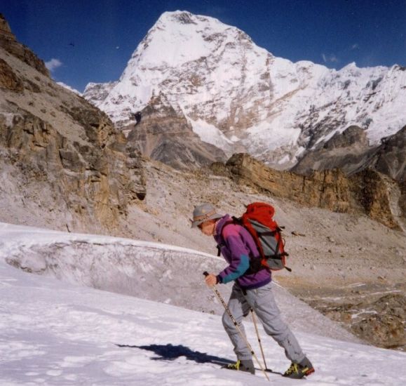 Mt.Chamlang from Mera La