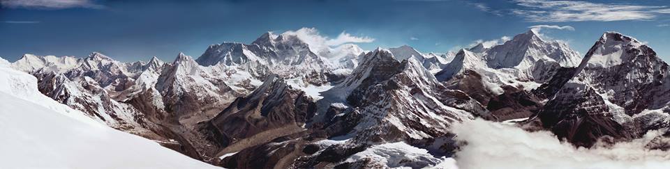 Panorama from Mera Peak