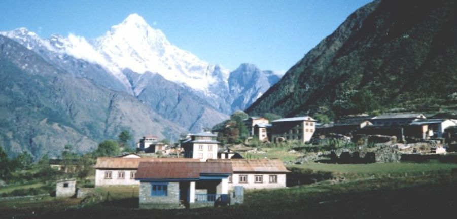 Lukla and Mt.Kwande Ri