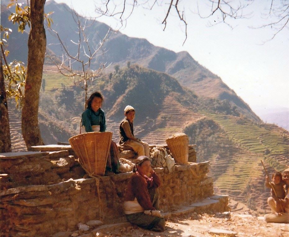 Chautara on route from Namche Bazaar to Tyangboche