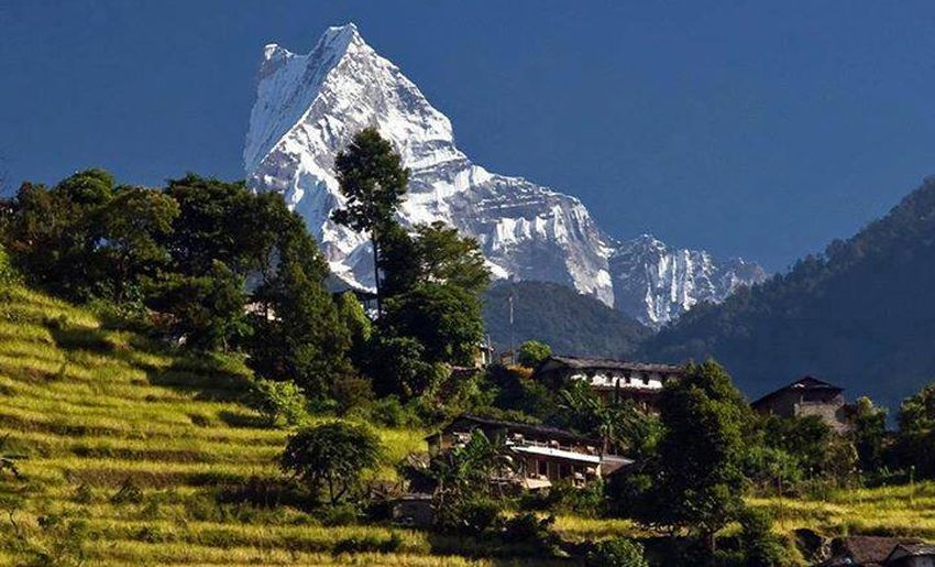 Mount Macchapucchre, The Fishtail Mountain