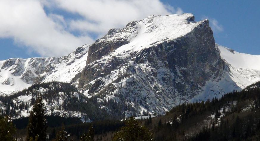 Hallet Peak in the Colorado Rocky Mountains