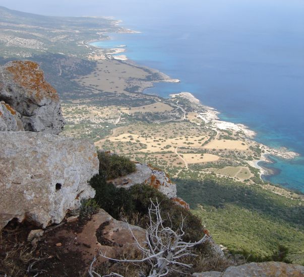 The western coastline of the Akamas Peninsula from Mouti tis Sotiras