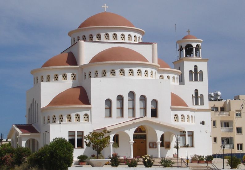 Agios Pavlos Church in Ktima area ( the town centre ) of Paphos