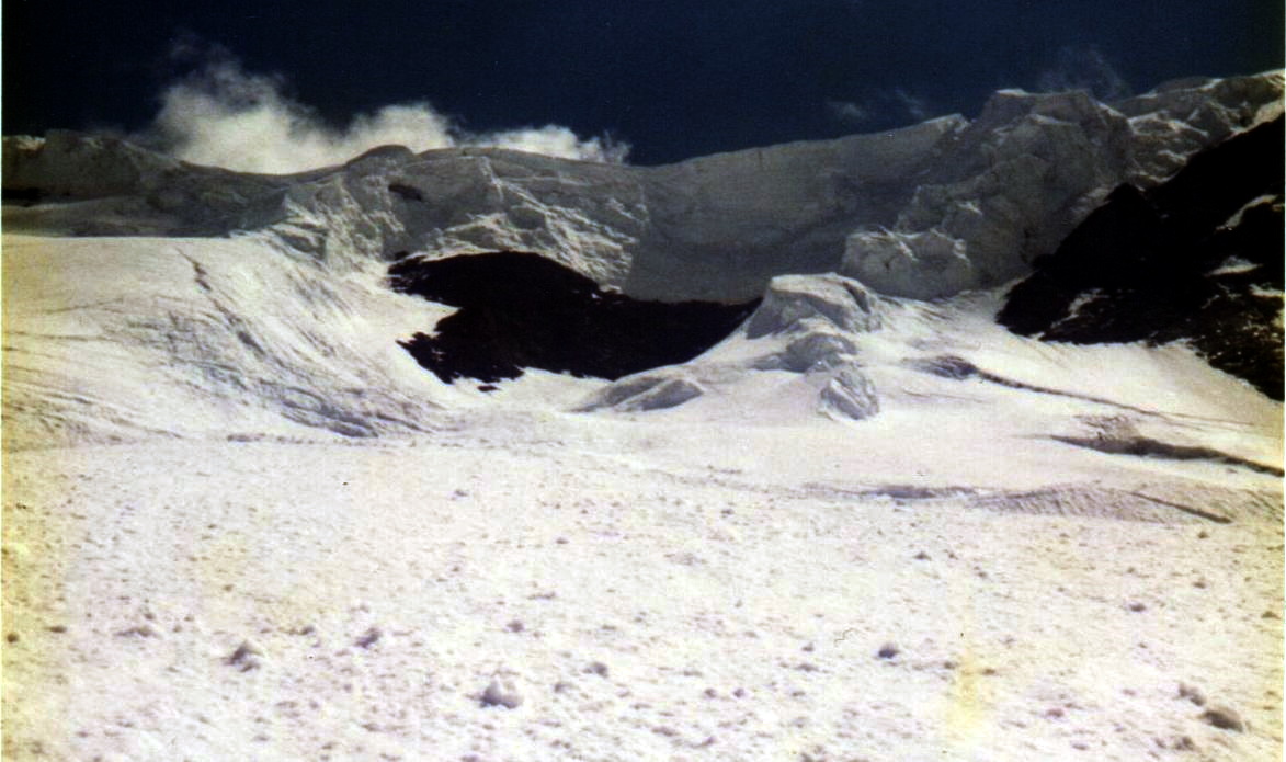 Col du Meitin on route back to Valsorey Hut