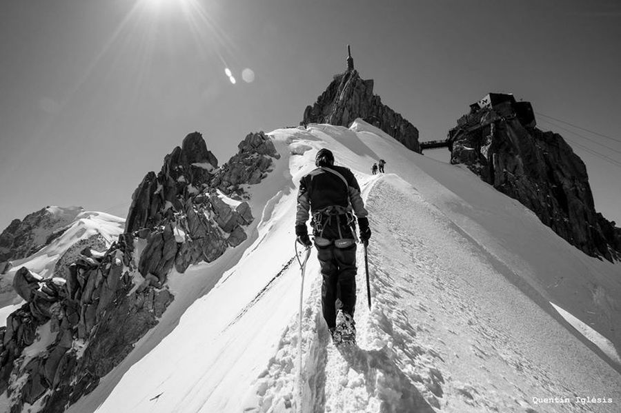 Aiguille du Midi above Chamonix