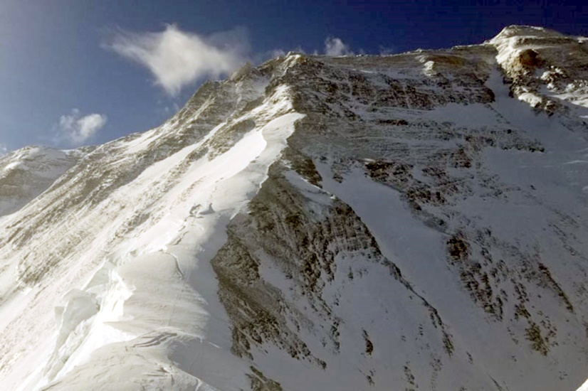 Everest North Side ascent route