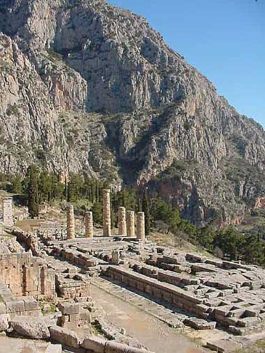 Apollo Temple at Delphi