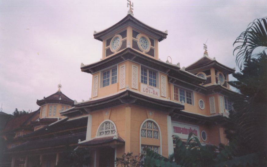 Cao Dai Temple in Danang