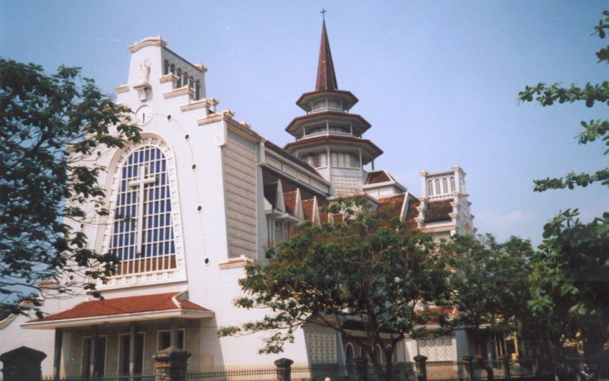 Notre Dame Cathedral ( Dong Chua Cuu The ) in Hue