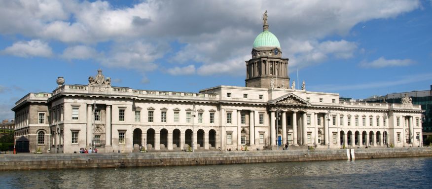 The Customs House in Dublin City Centre