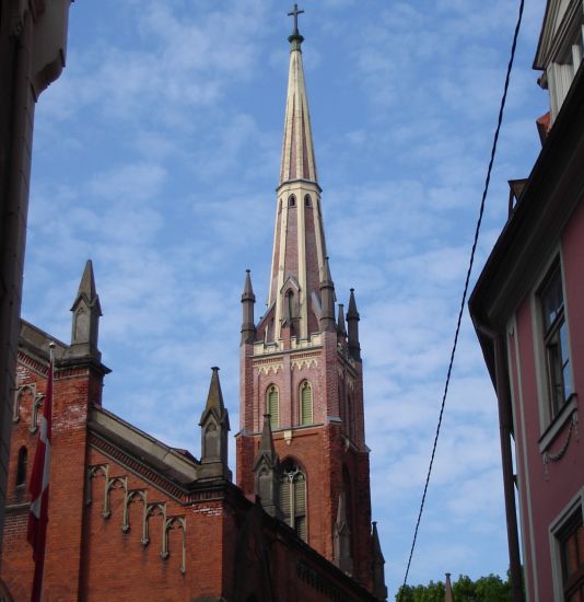 St. James's Cathedral ( Cathedral Basilica of St. James ) in Riga