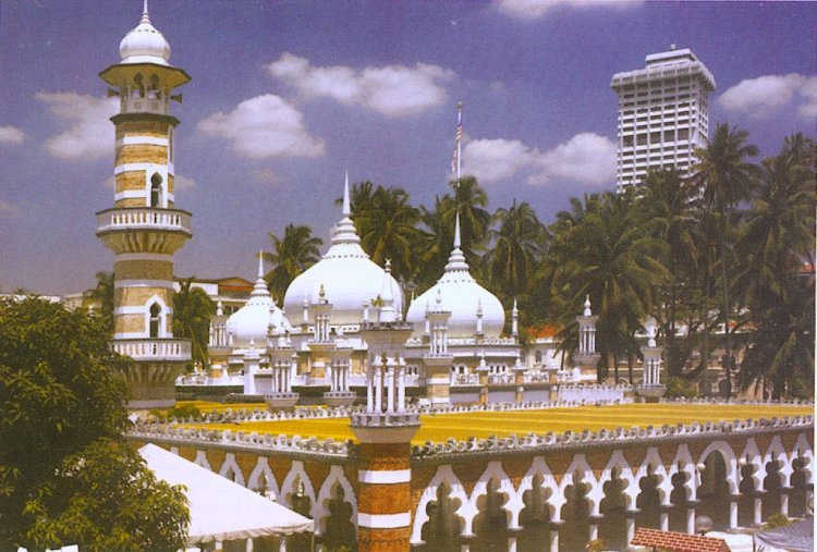 Masjid Jame, the Friday Mosque, in Kuala Lumpur