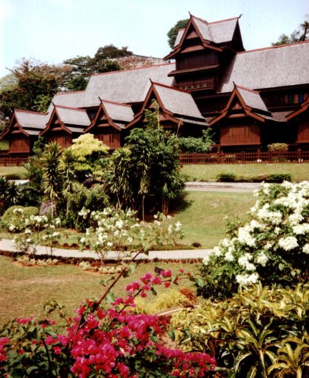 Traditional style palace in Malacca