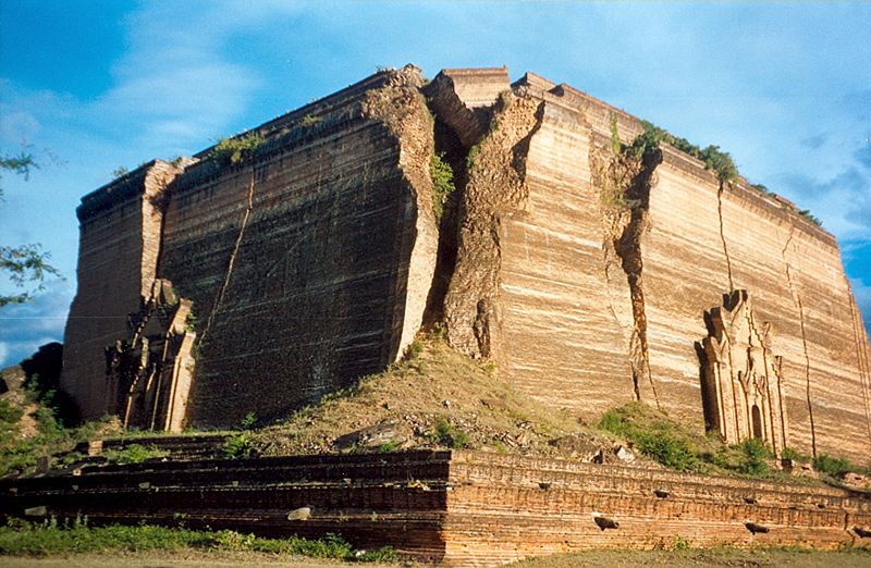 Mingun Paya near Mandalay in northern Myanmar / Burma