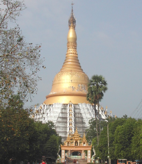 Mahazedi Paya at Bago / Pegu in Myanmar ( Burma )