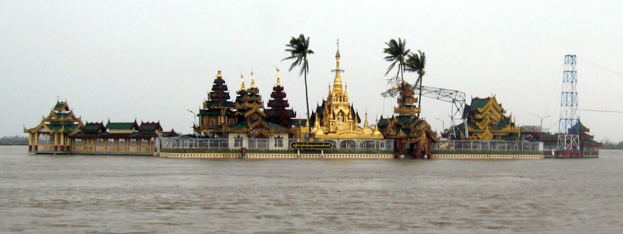 Yele Paya at Kyauktan in Myanmar ( Burma )