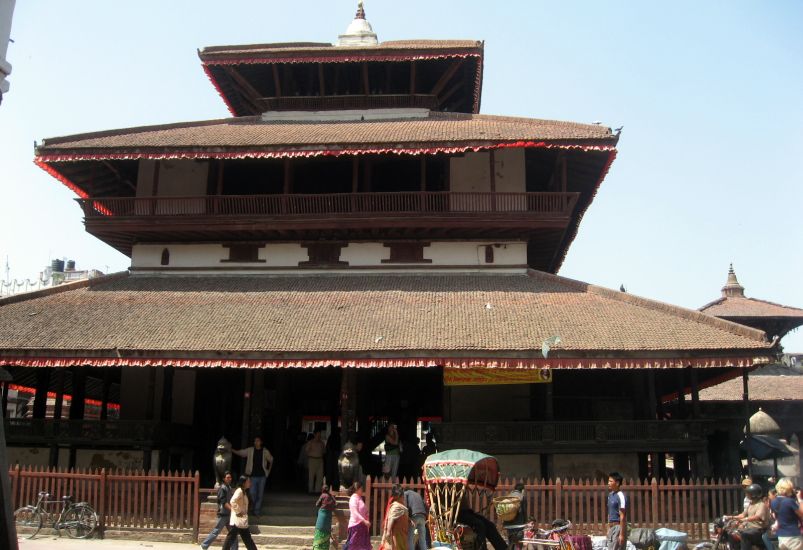 Kasthamandap Temple in Durbar Square in Kathmandu