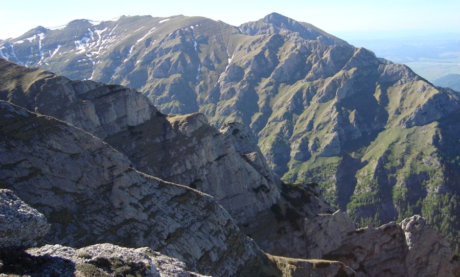 Brucegi Mountains in the Southern Carpathians of Romania