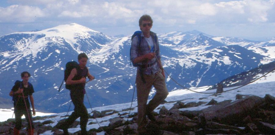 Ascent of Galdhopiggen - in the Jotunheimen region - the highest mountain in Norway and Scandinavia