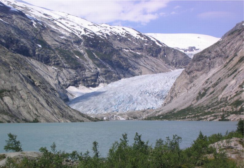 Nigardlsbreen Glacier in Norway