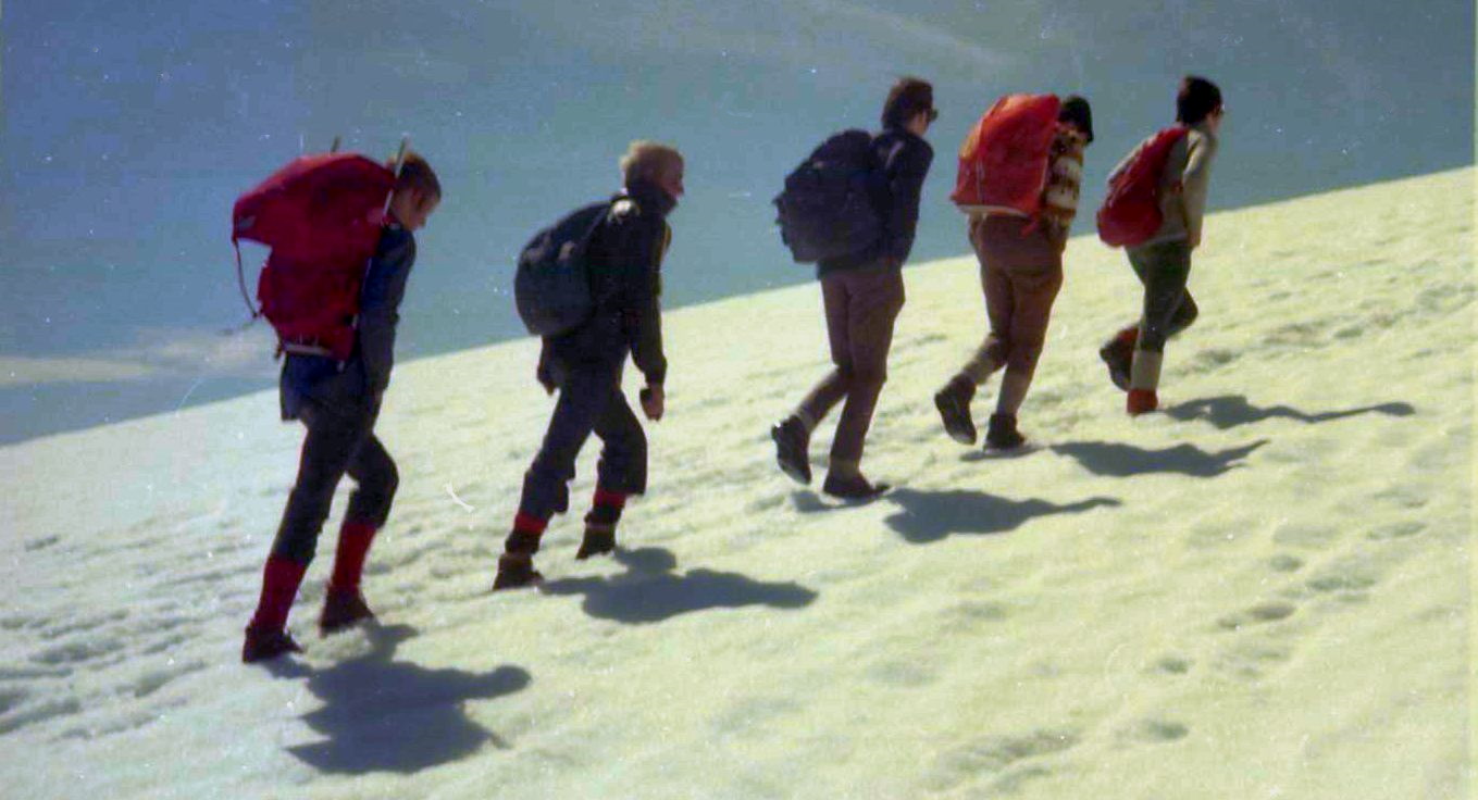 Ascent of Snohetta