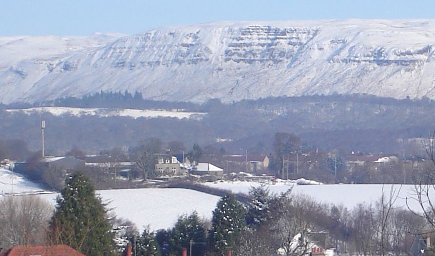 Campsie Fells from Mosshead in Bearsden