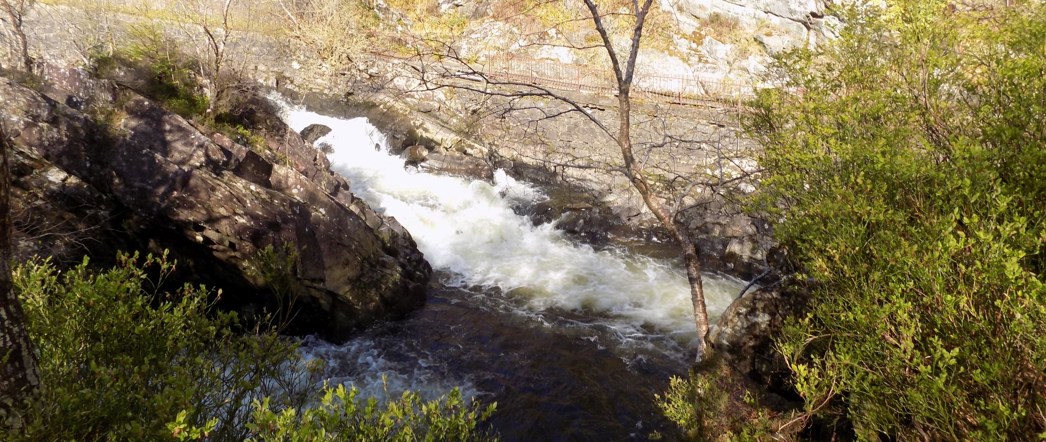 The Falls of Leny from the Rob Roy Way