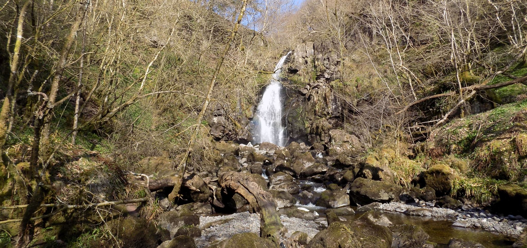 White Spout in Fin Glen