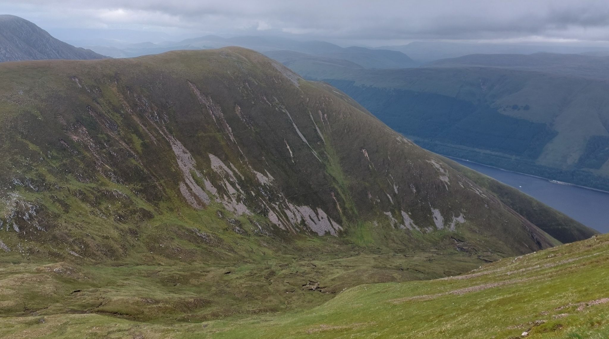 Loch Lochy from Meall na Teanga