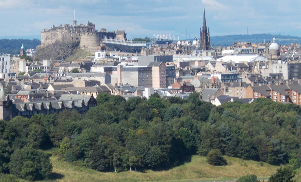 Edinburgh Castle from Arthur's Seat