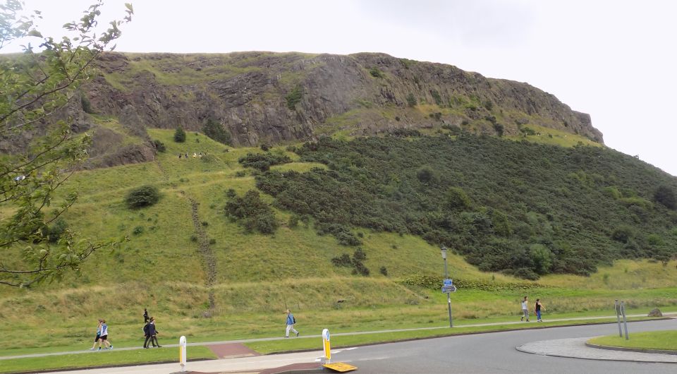 Salisbury Crags in Holyrood Park