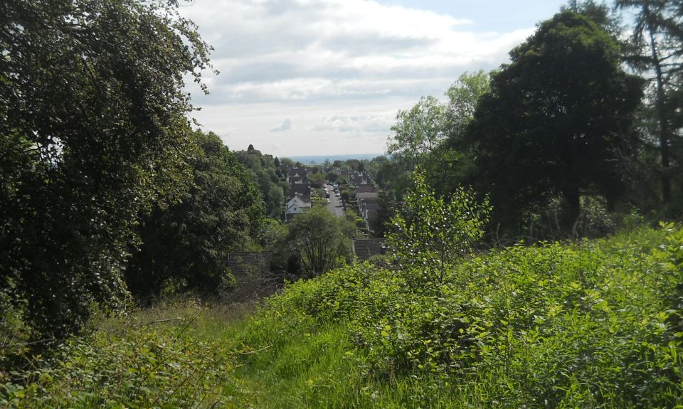 Russel's Field above North Grange Road in Gartconnel Estate, Bearsden