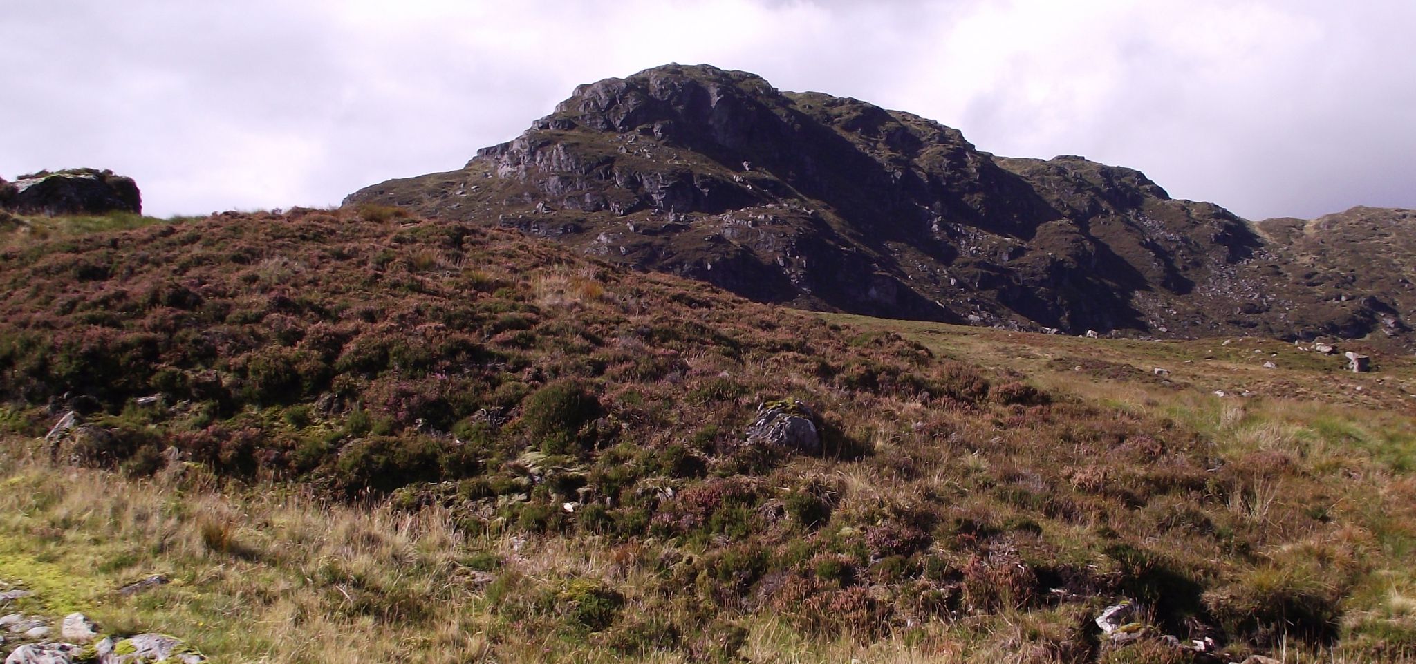 The Corbett Creag Mac Ranaich at head of Glen Kendrum