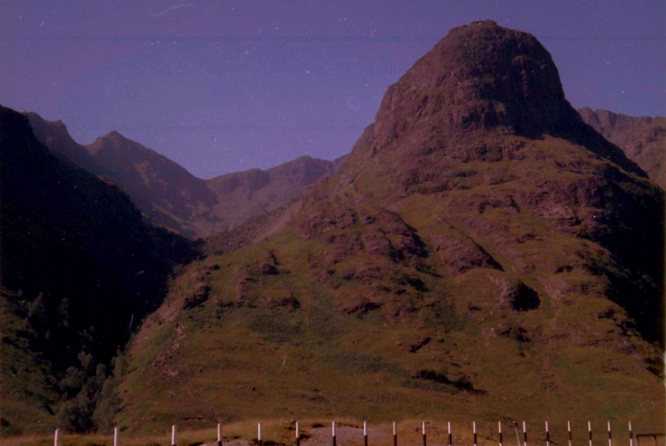 Buchaille Etive Beag ( The Little Shepherd ) in Glencoe in the Highlands of Scotland