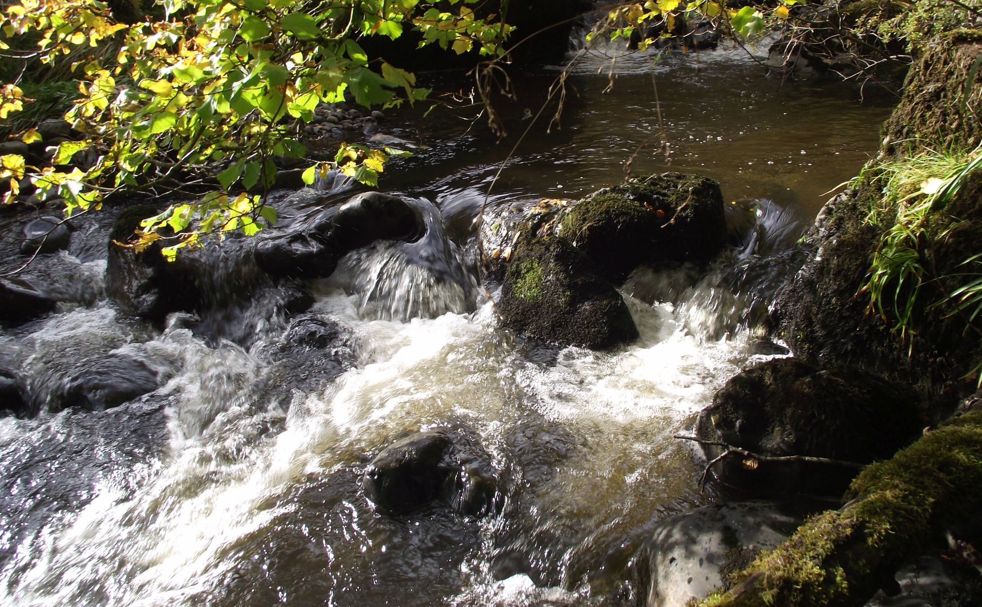 Waterfall on Gonachan Burn