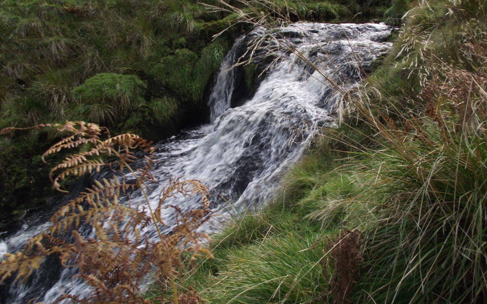 Waterfalls on Gonachan Burn