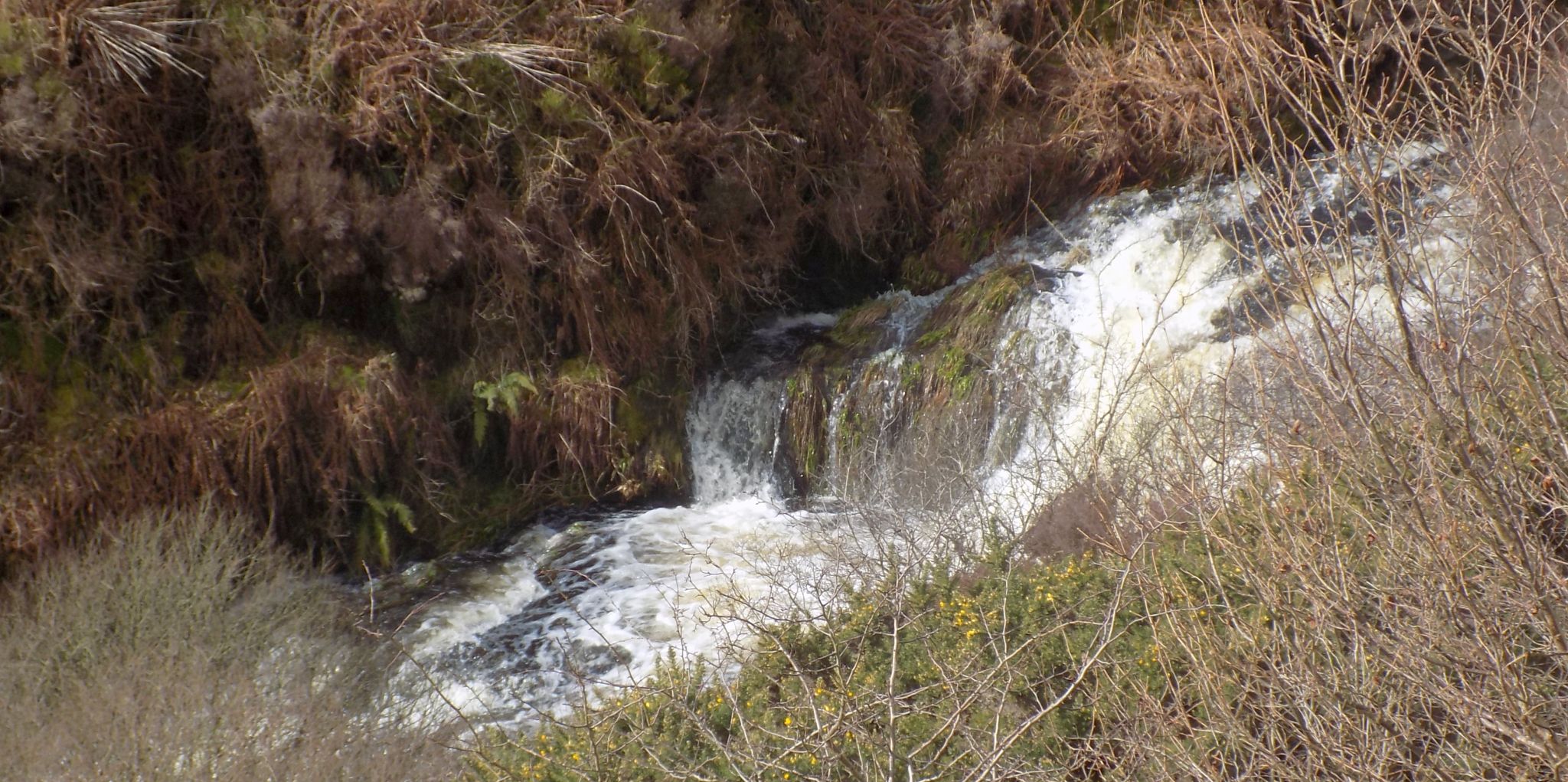 Waterfall on burn from Greenside Reservoir