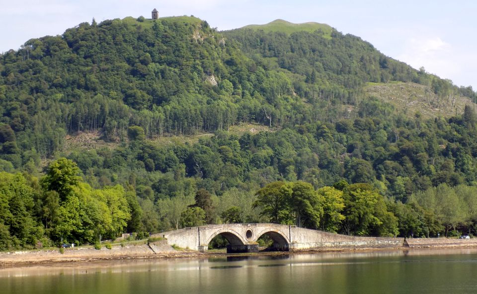 Inverary Bridge beneath Dun na Cuaiche