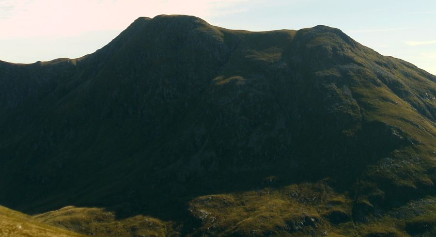 Sgor na h-Ulaidht from Meall Ligiche