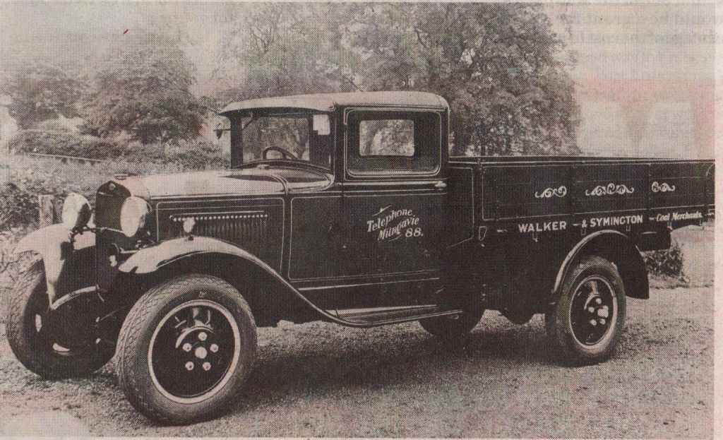 Walker / Symington Coal Lorry in Milngavie