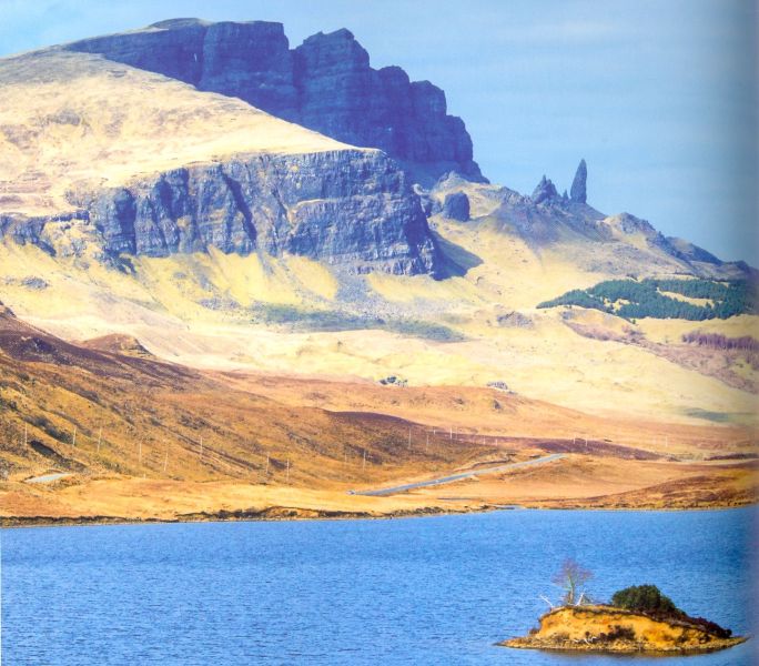 Trotternish Ridge on Island of Skye