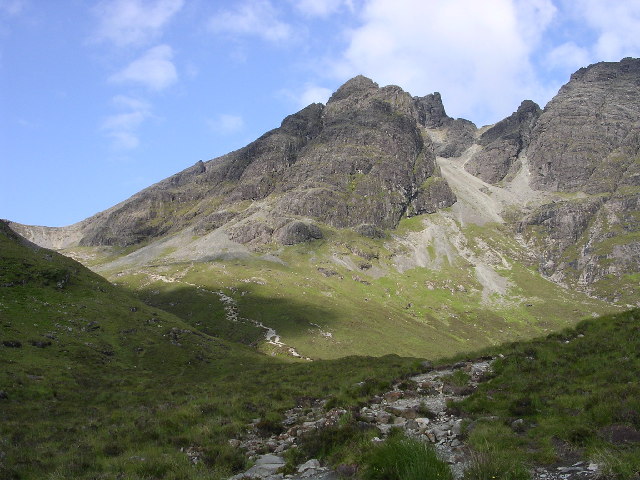 Blaven / Bl Bheinn ( " blue mountain " ) on Skye