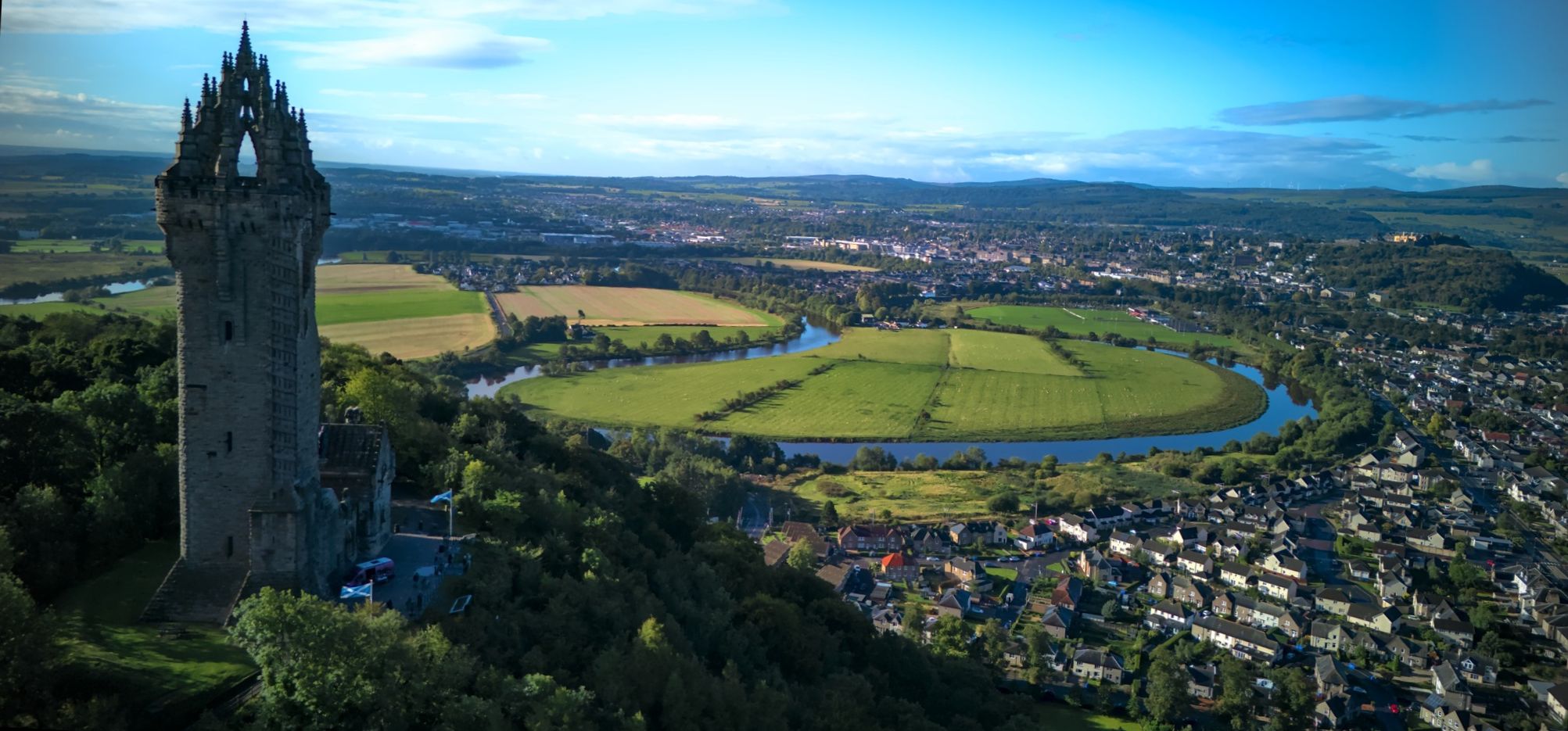River Forth and Stirling from Wallace Monument