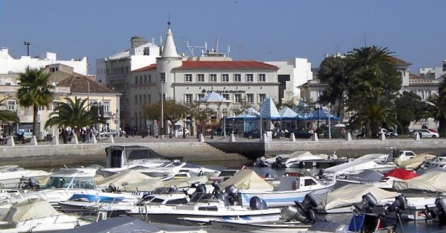 Faro in The Algarve in Southern Portugal