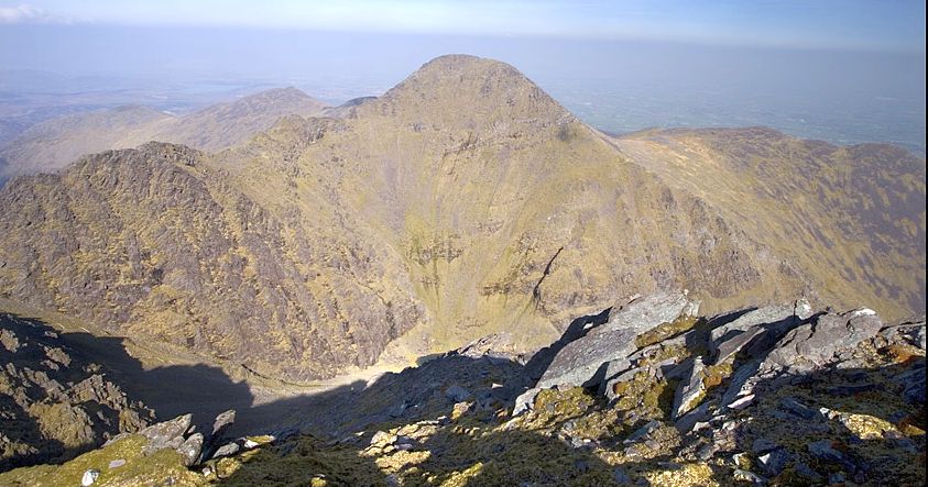 Beenkeragh in Macgillycuddy Reeks in SW Ireland