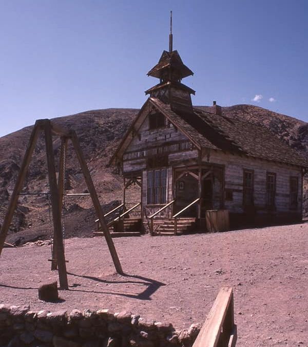 The School House in Calico Ghost Town